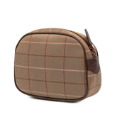 Vintage Check Canvas Clutch